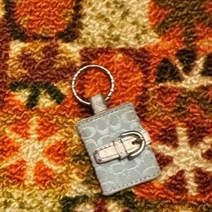 Coach key chain photo holder IUC